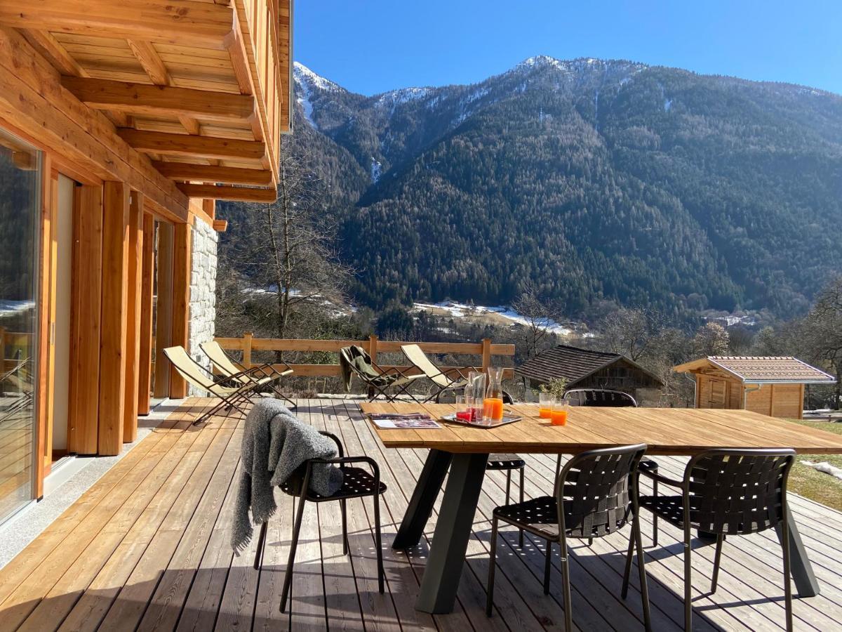 B & B Chalet Plan Strembo Bagian luar foto